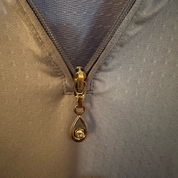 SanSoleil Women's Light Blue Performance Hoodie - Picture 3 of 7